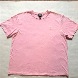Polo Ralph Lauren Men’s Cotton Pink T-Shirt Size XL, excellent